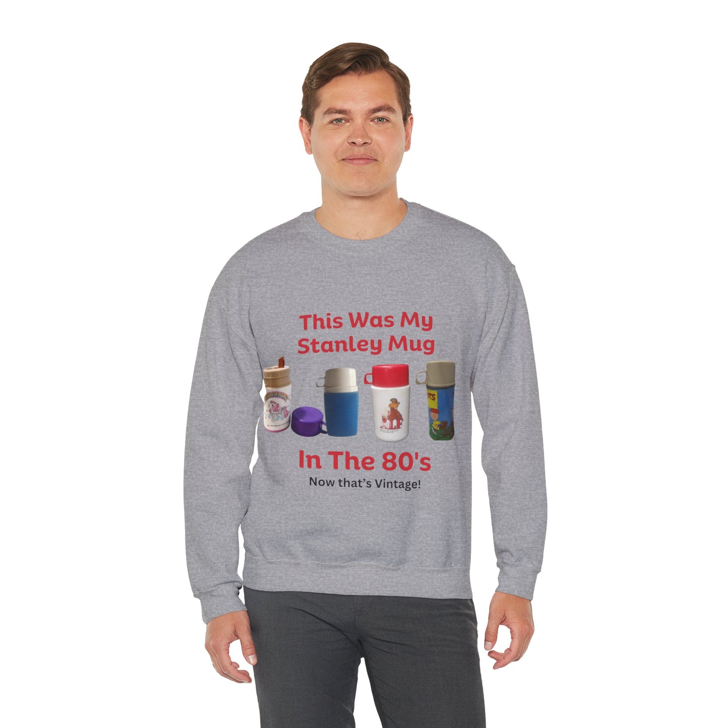 Vintage 1980's "Stanley Mug" sweatshirt- Introducing our retro-inspired sweatshirt