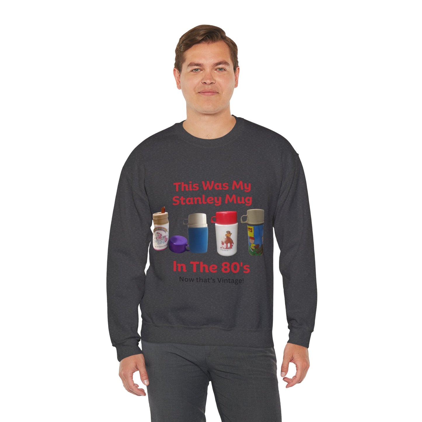 Vintage 1980's "Stanley Mug" sweatshirt- Introducing our retro-inspired sweatshirt