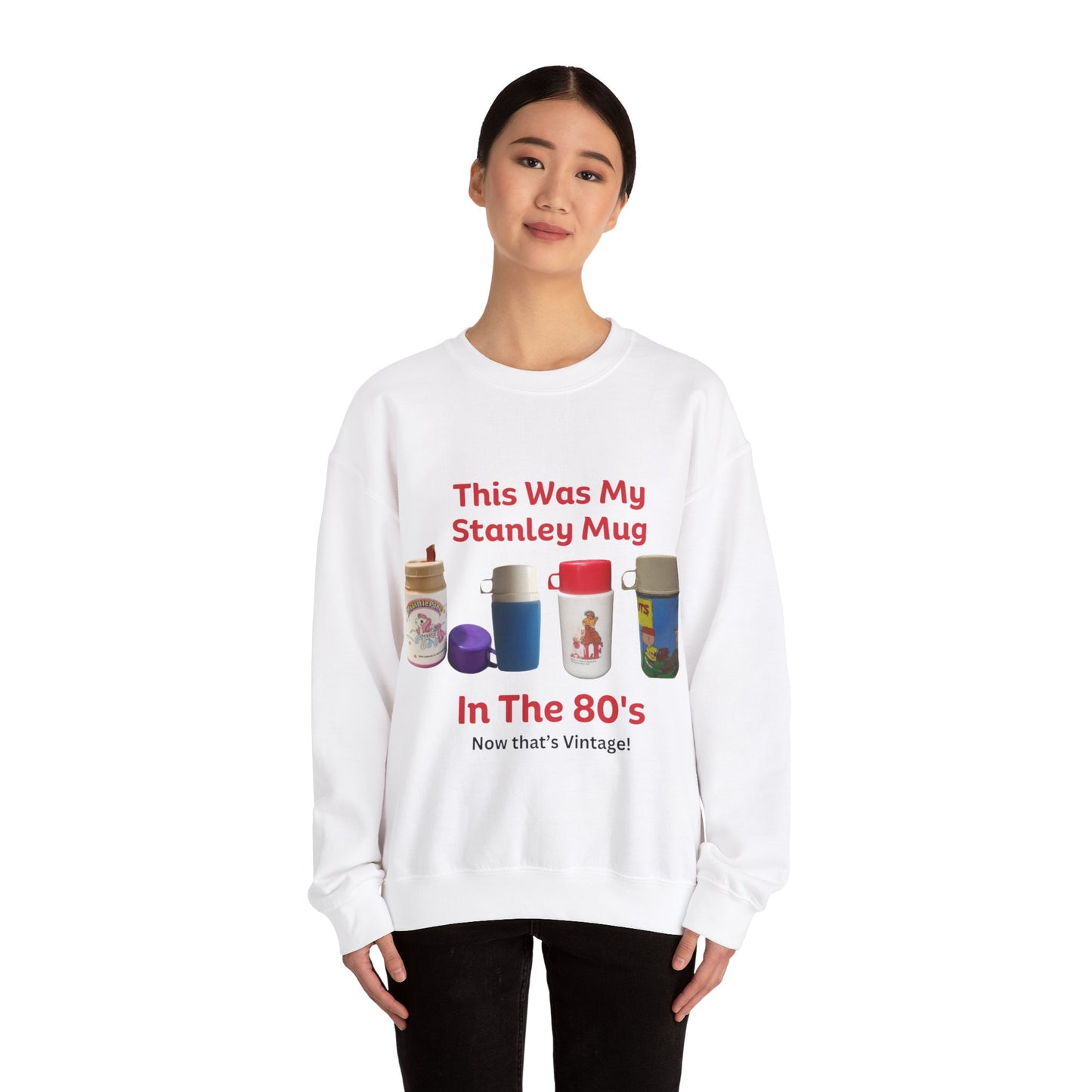 Vintage 1980's "Stanley Mug" sweatshirt- Introducing our retro-inspired sweatshirt