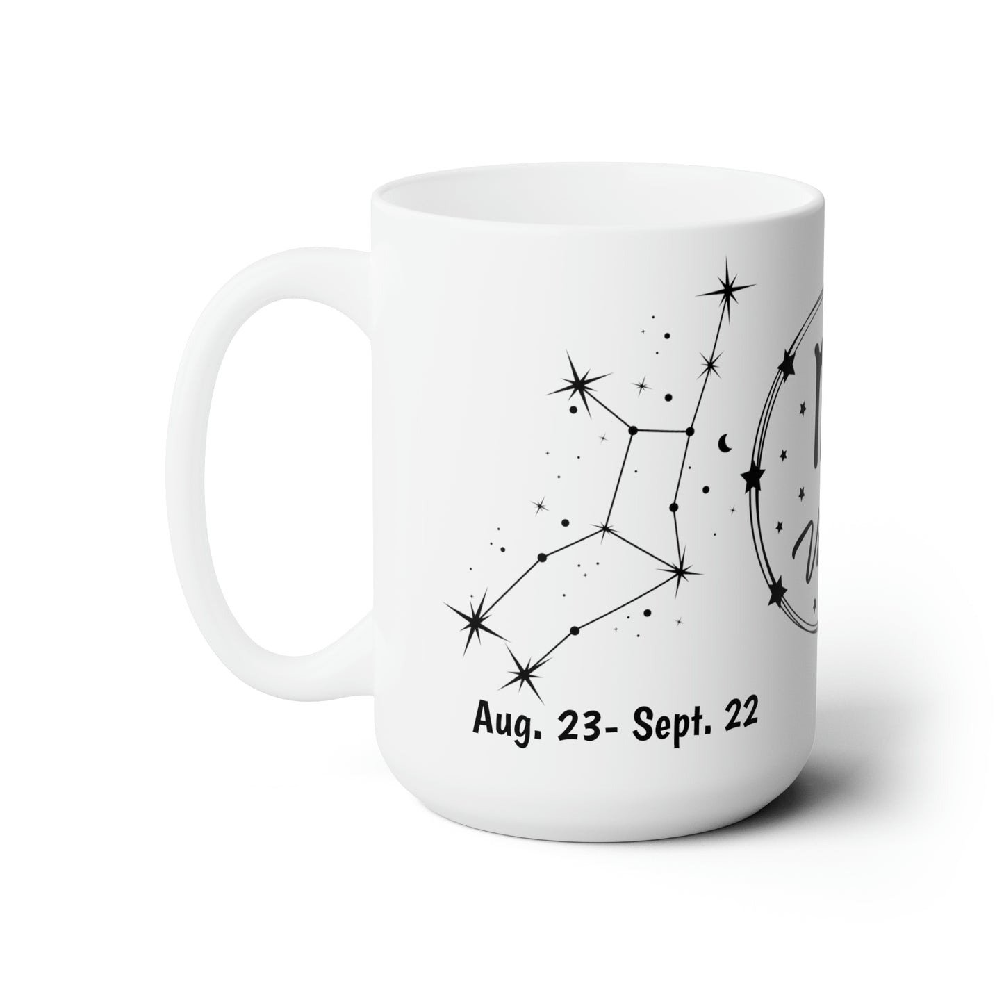 Personalized Ceramic Mug 15oz- Virgo