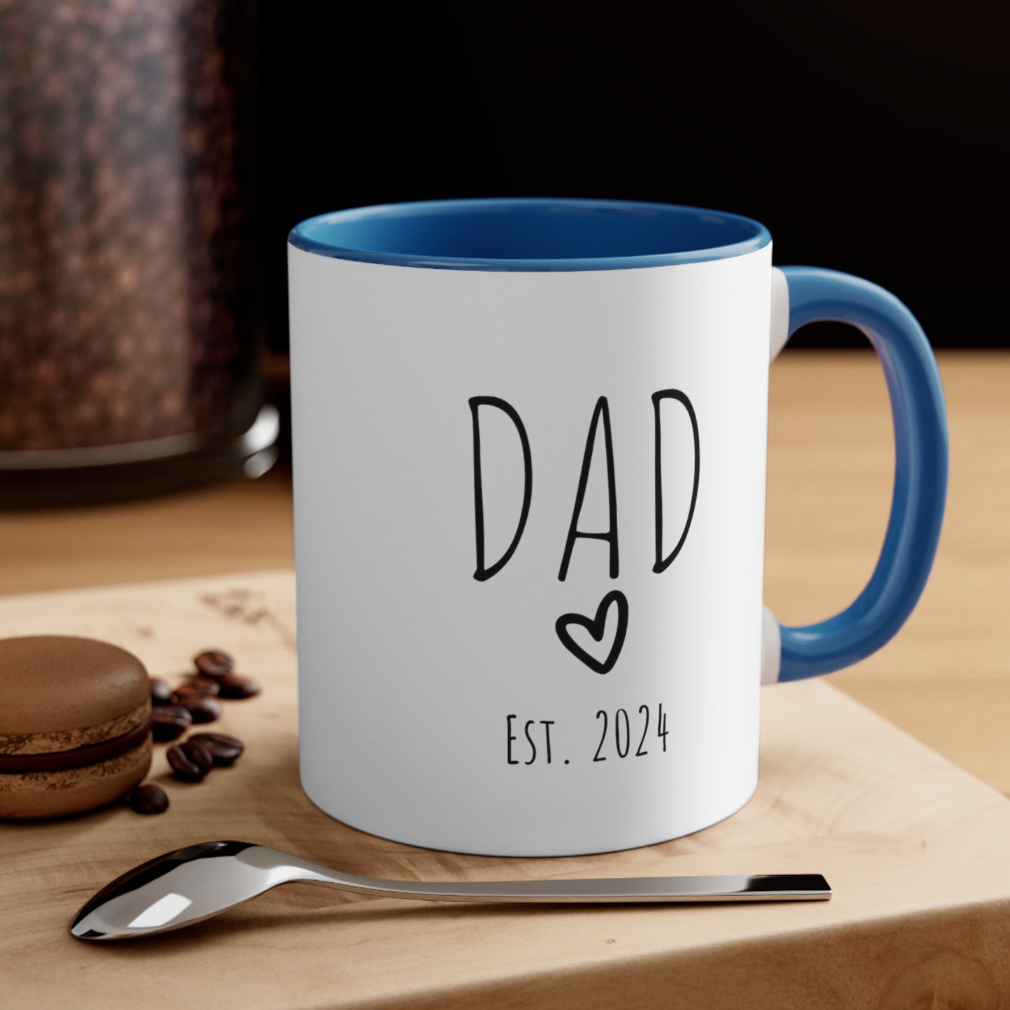 New Dad Coffee Mug 11oz. Makes a great gift!