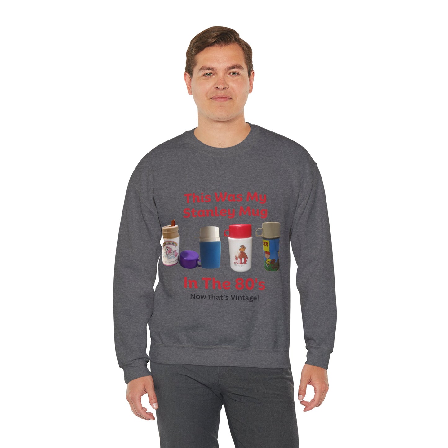 Vintage 1980's "Stanley Mug" sweatshirt- Introducing our retro-inspired sweatshirt