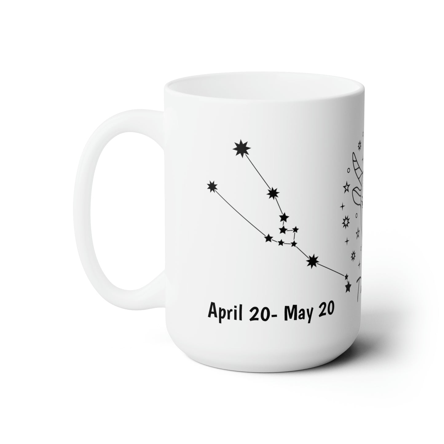 Personalized Ceramic Mug 15oz- Taurus