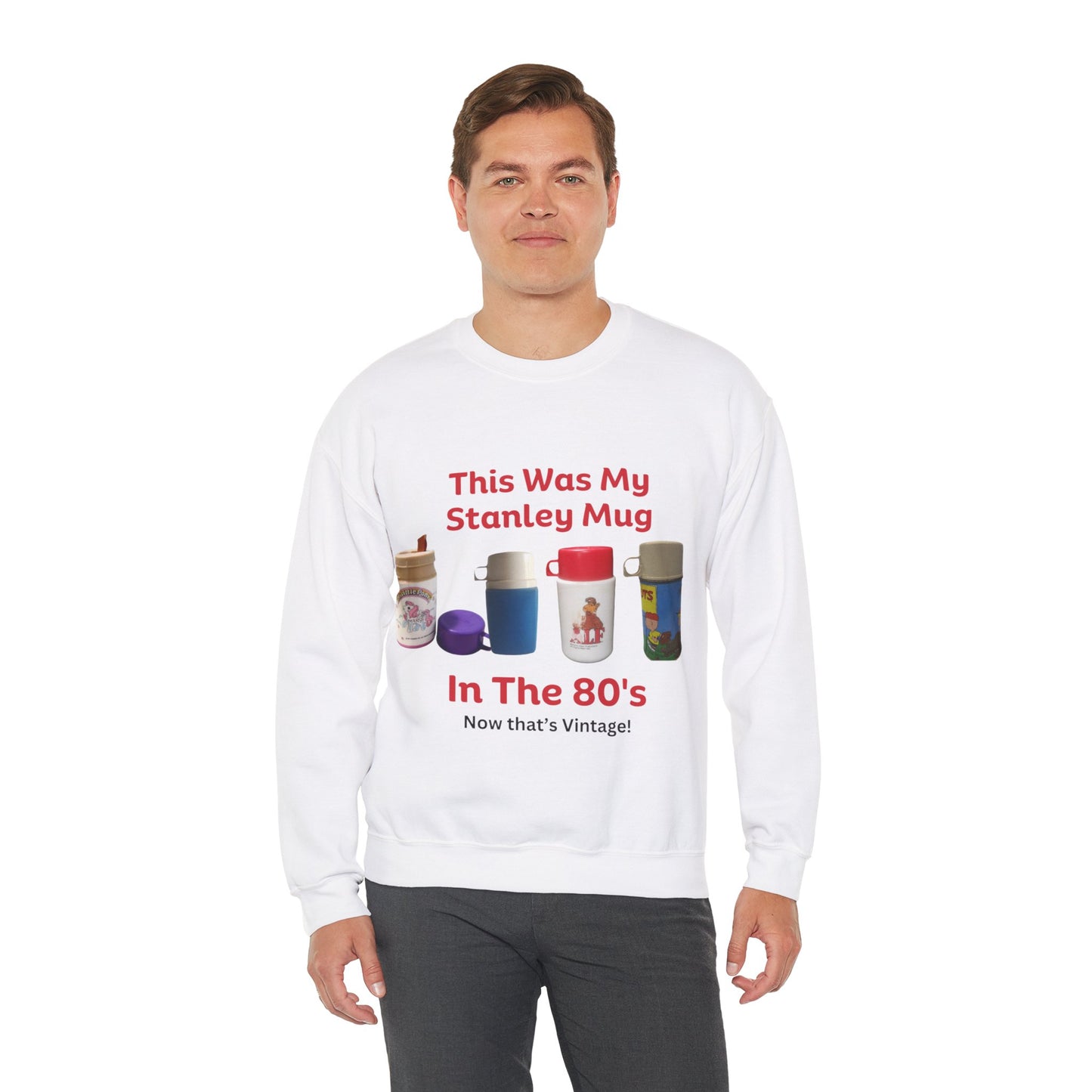 Vintage 1980's "Stanley Mug" sweatshirt- Introducing our retro-inspired sweatshirt