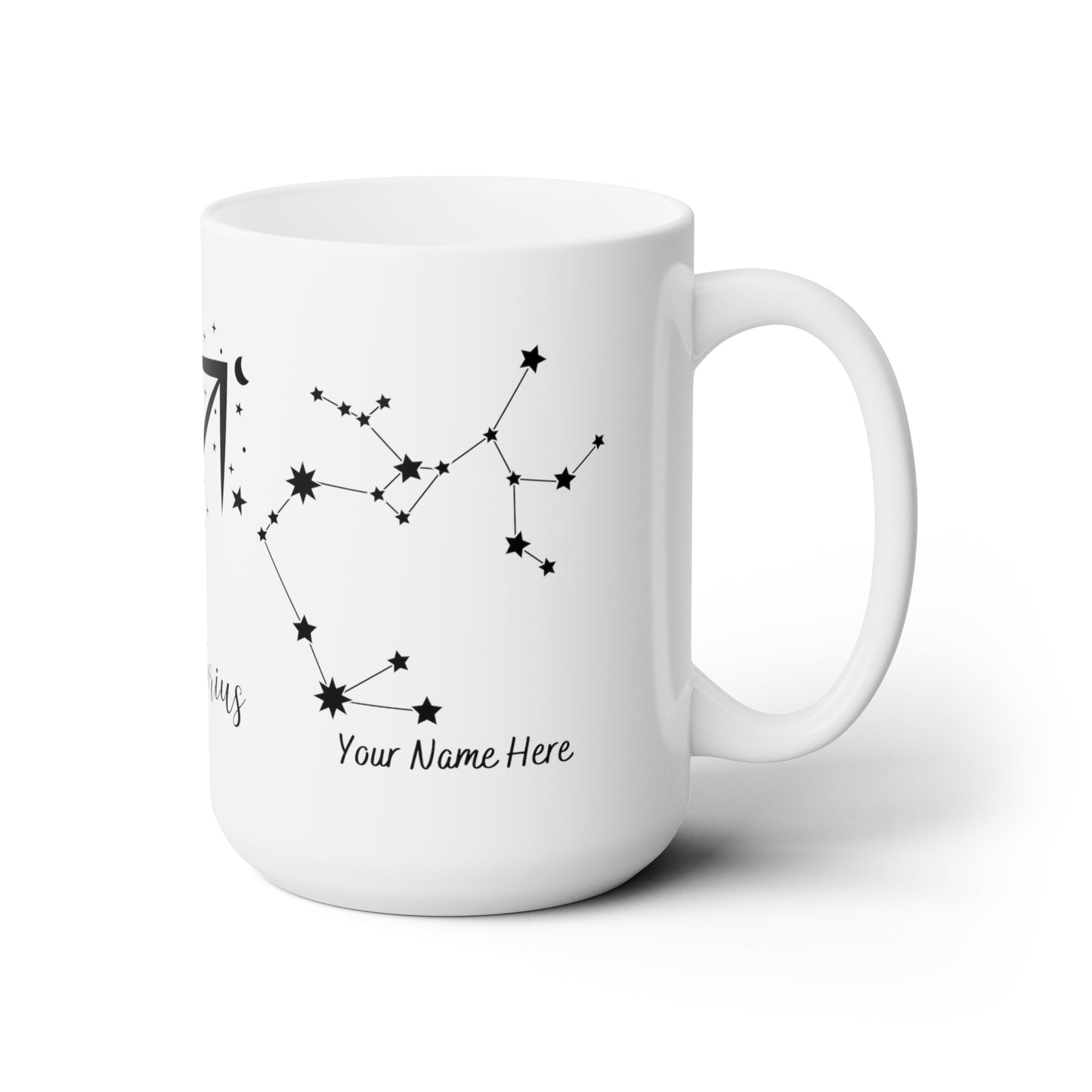 Personalized Ceramic Mug 15oz-Sagittarius