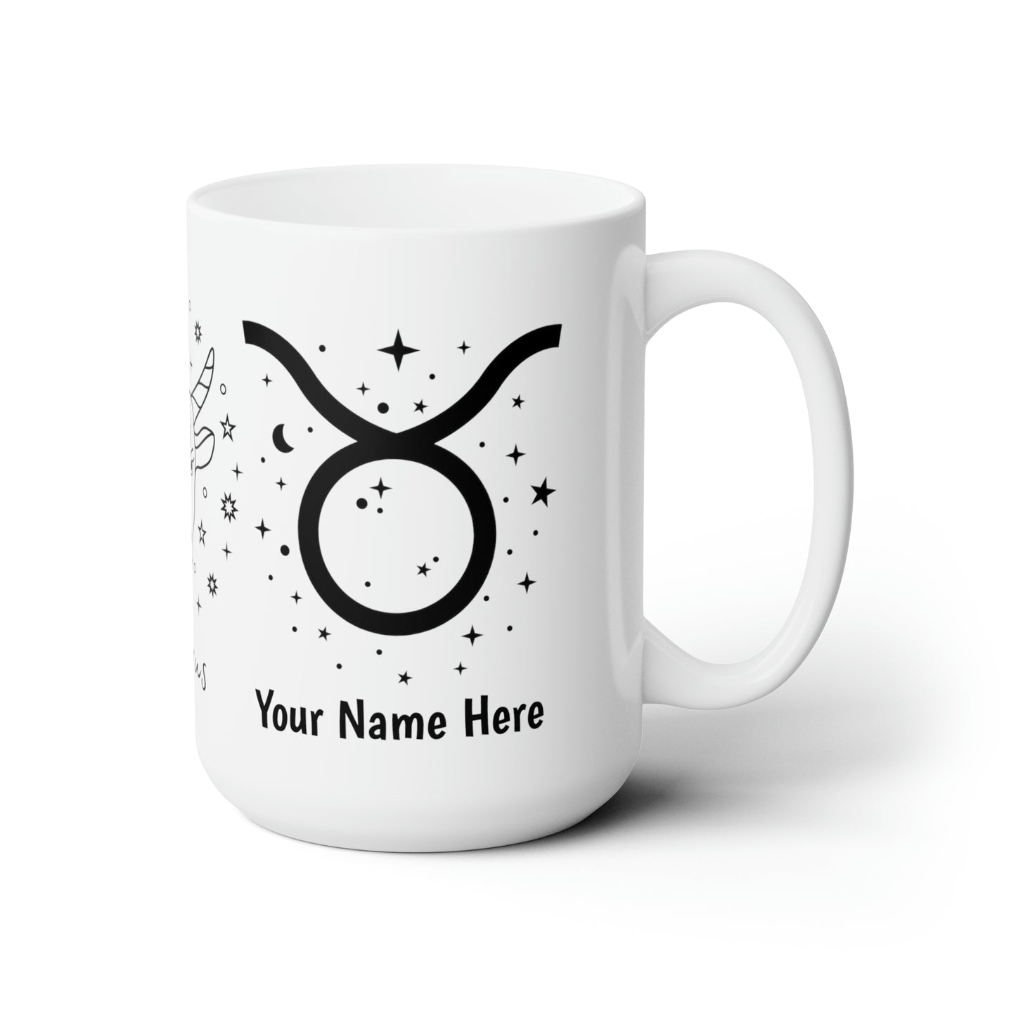 Personalized Ceramic Mug 15oz- Taurus