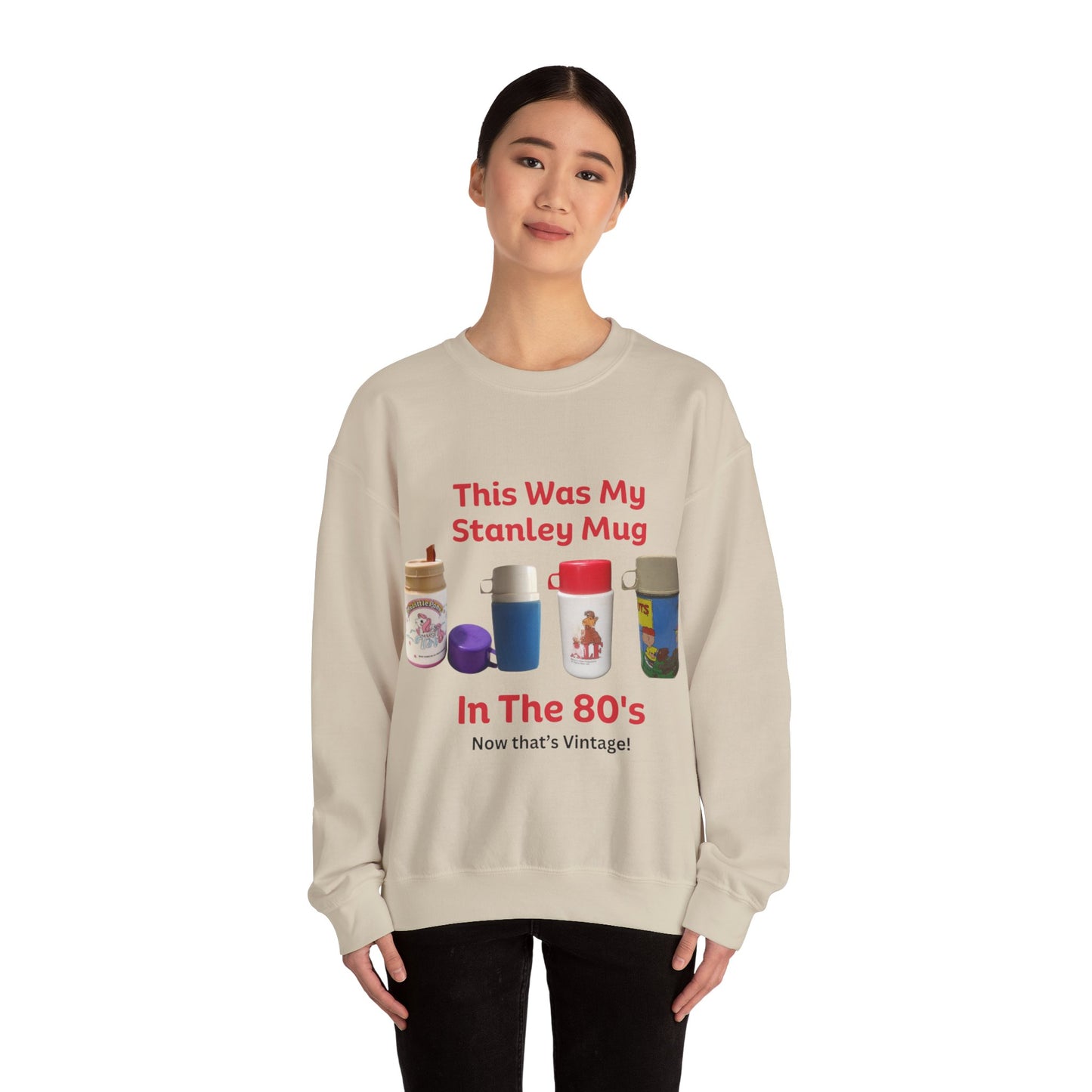 Vintage 1980's "Stanley Mug" sweatshirt- Introducing our retro-inspired sweatshirt