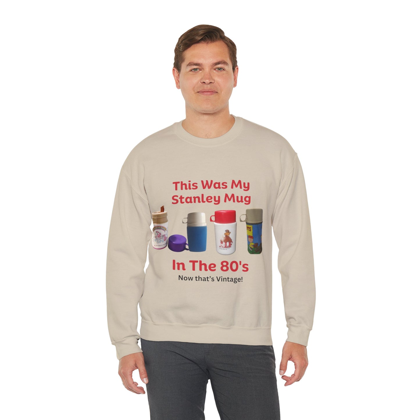 Vintage 1980's "Stanley Mug" sweatshirt- Introducing our retro-inspired sweatshirt