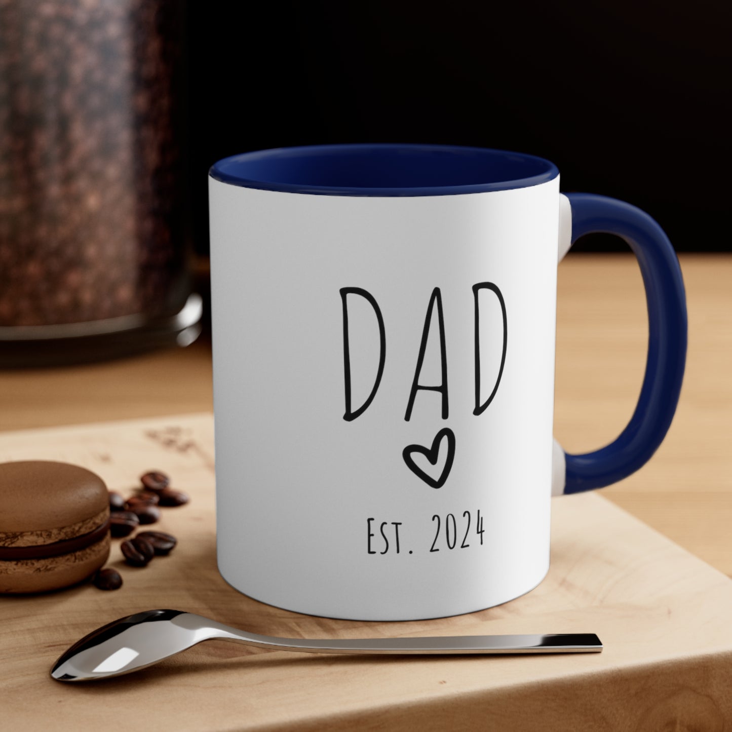 New Dad Coffee Mug 11oz. Makes a great gift!