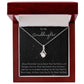 To My Granddaughter- Alluring Beauty Pendant Necklace