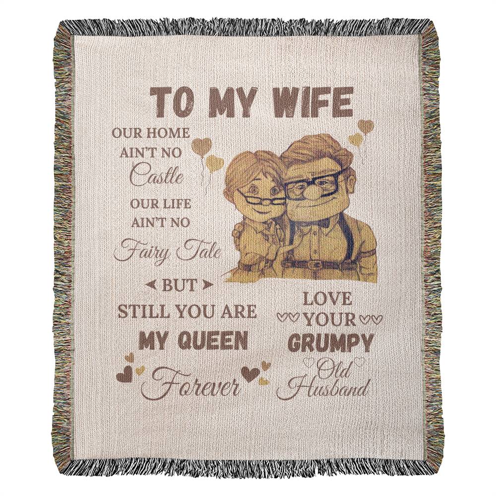 Wife from Husband, for Wife Birthday Gift Ideas, Anniversary Wedding Gifts for Her, Valentine's Mother's Day Romantic Gifts for Wife Blanket Present(60"x50")